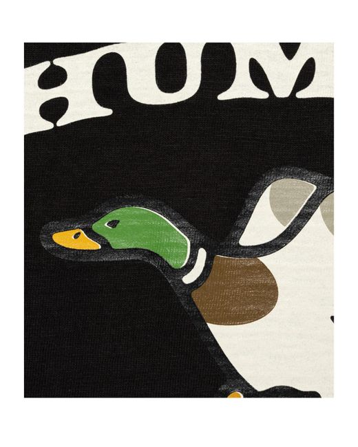 Human Made Black Crew Neck T-Shirt for men