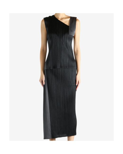 Pleats Please Issey Miyake Black Pleats Please Issey Miyake Pointe Top