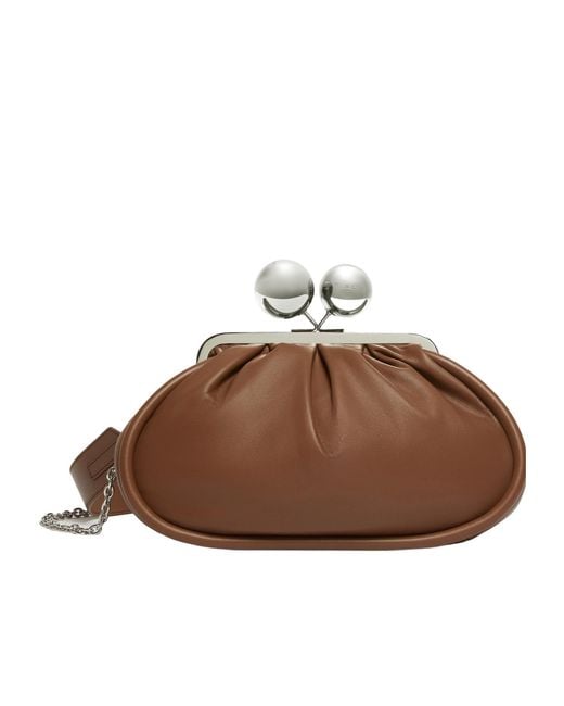 Weekend by Maxmara Brown Milvanew Medium Pasticcino Bag
