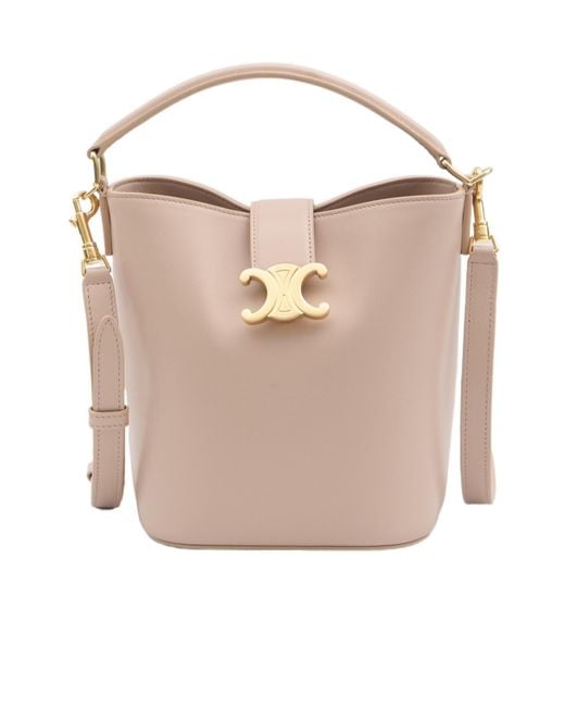 Céline Natural Magnetic Buckle Shoulder Bag