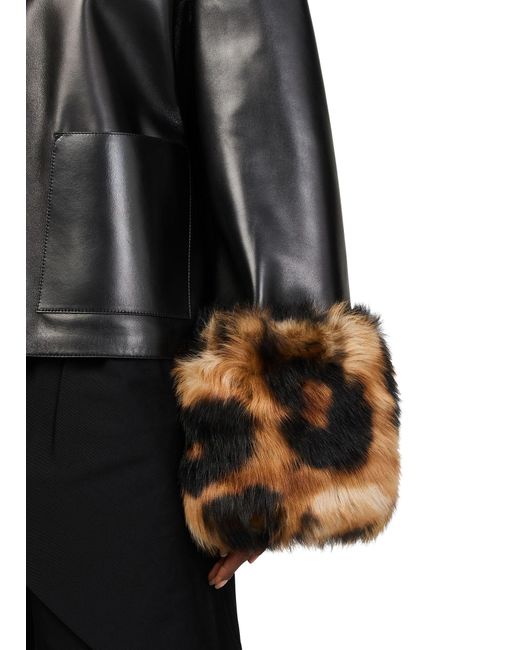 Loewe Black Turn-Up Jacket