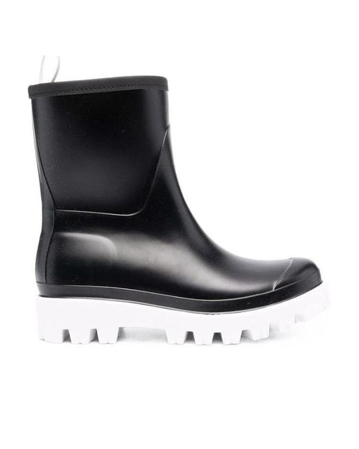 GIA COUTURE Black Ankle Boots