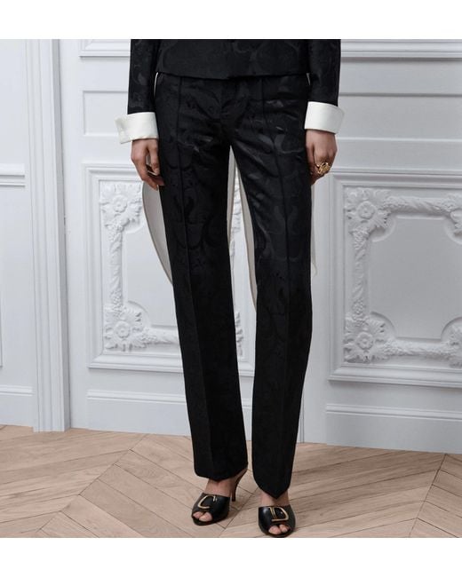 Dior Black Fitted Pants