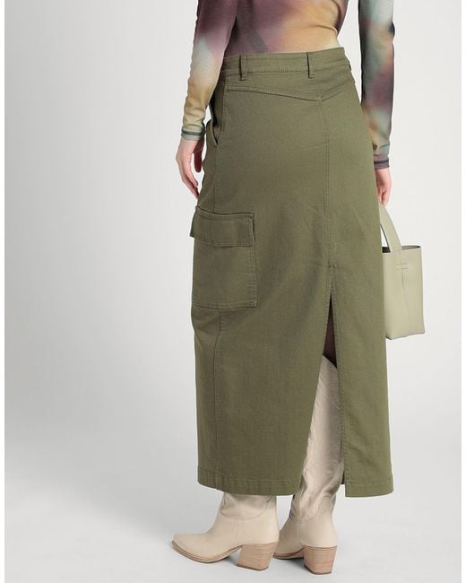 MAX&Co. Green Long Skirt