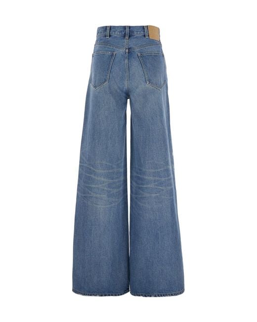 Céline Blue Flared Surf Jeans