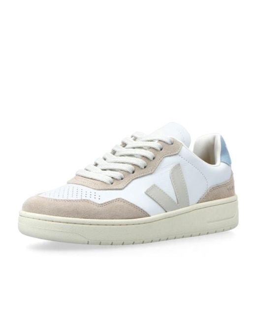 Veja White V-90 Low-Top Sneakers for men