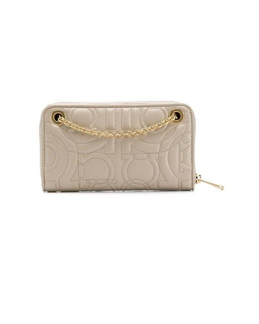 Ferragamo Natural Long Wallet