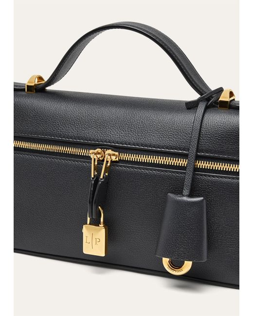 Loro Piana Black Extra Bag L23 Shoulder Bag