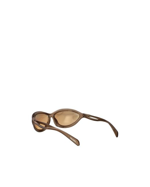 Prada Natural Eyewear Cat-Eye Sunglasses for men