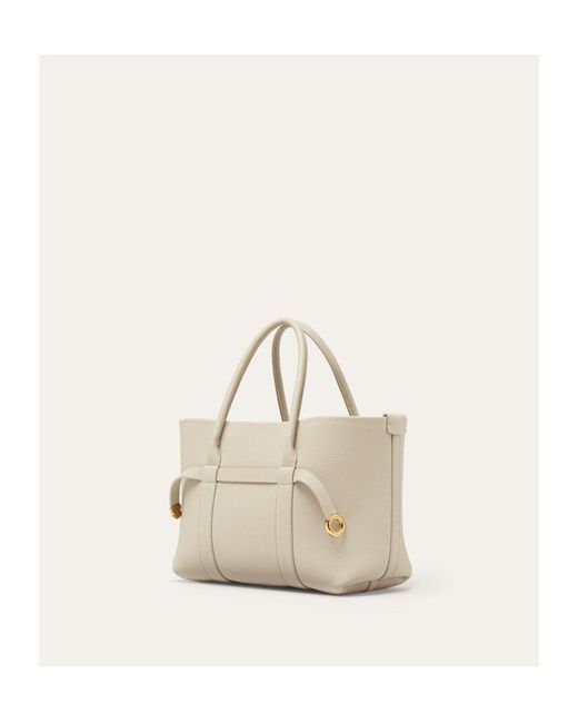 Loro Piana Natural Ghiera Small Shopper Bag