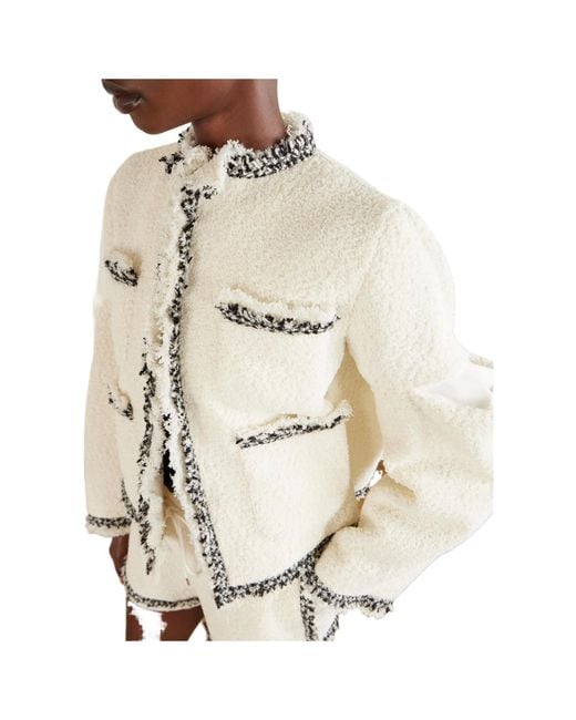 Sacai Natural Tweed Jacket