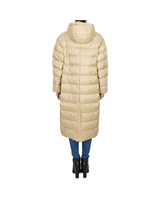 Max Mara Natural Long-Sleeved Cotton-Padded Jacket