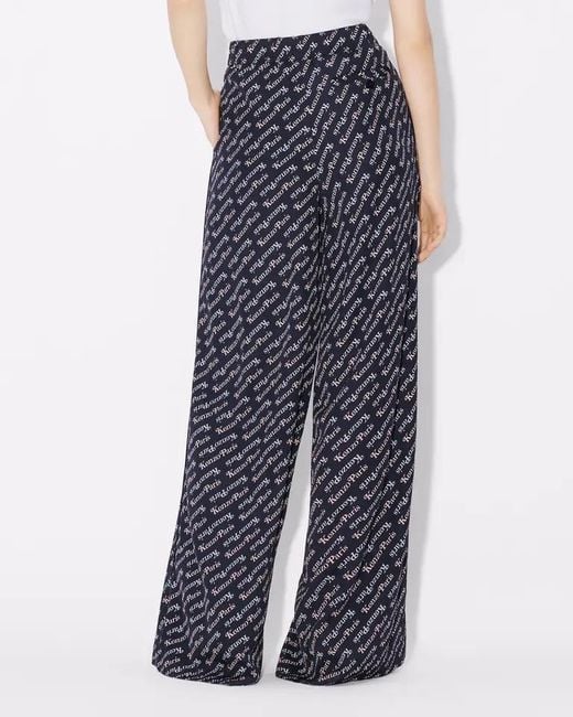 KENZO Blue Verdy Pajama Pants
