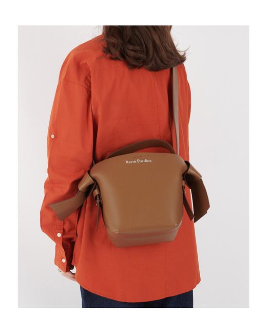 Acne Brown Musubi Mini Camel