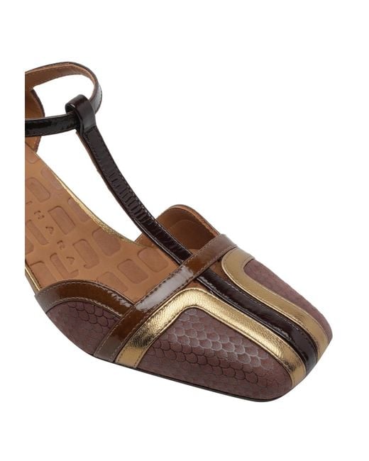 Chie Mihara Brown Volai Pumps