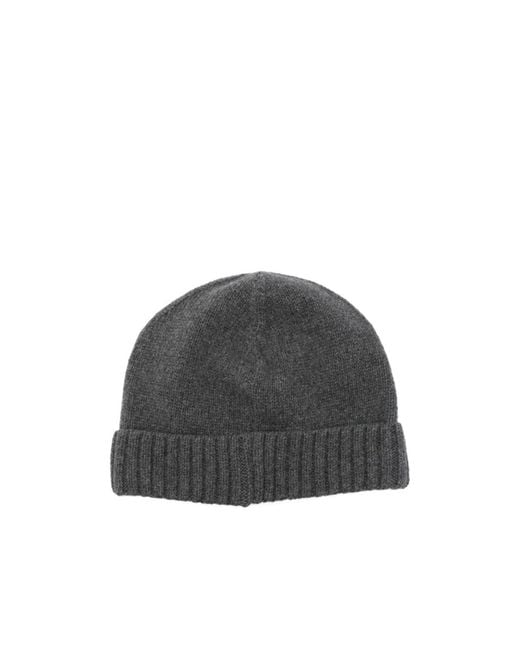 Borsalino Gray Cashmere Beanie