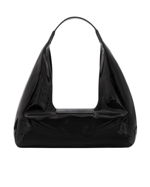 Longchamp Black Le Pliage Xtra M Shoulder Bag