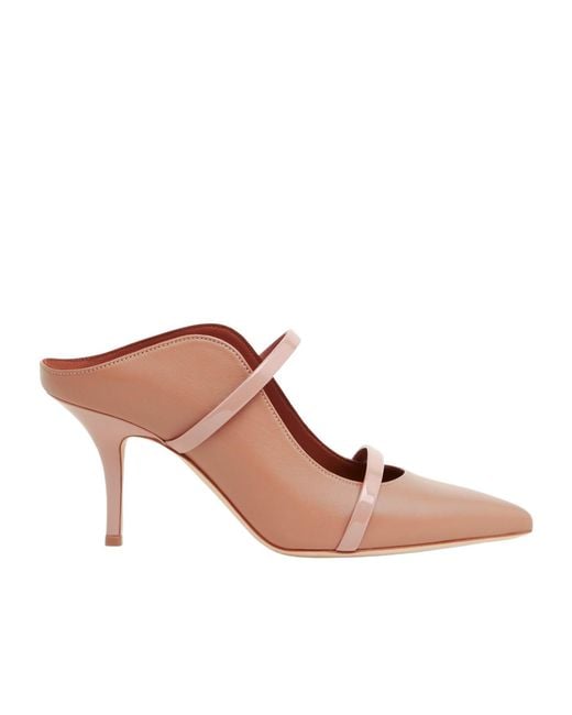 Malone Souliers Pink Pointed Mules