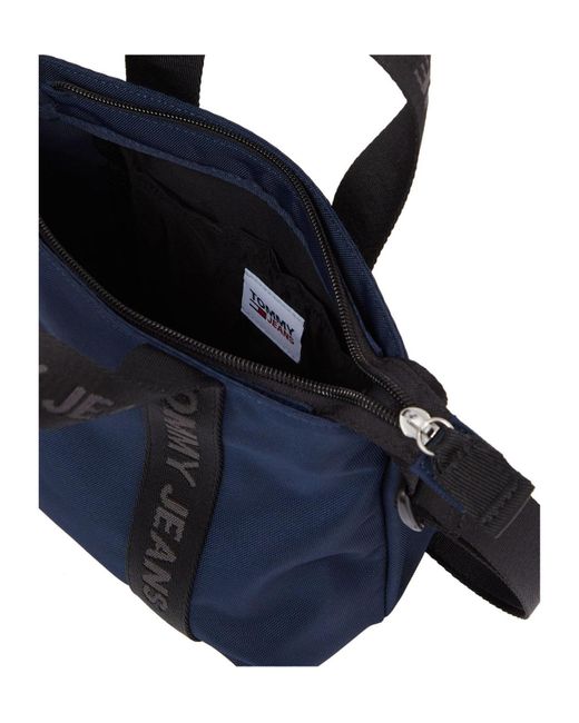 Tommy Hilfiger Blue Tjw Essential Medium Handbag