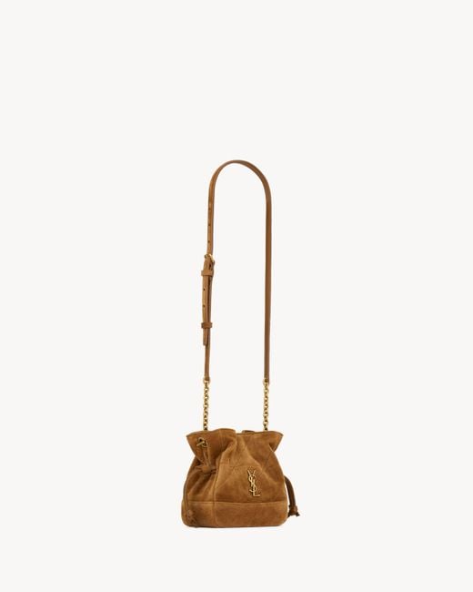 Saint Laurent Metallic Jamie Mini Shoulder Pouch