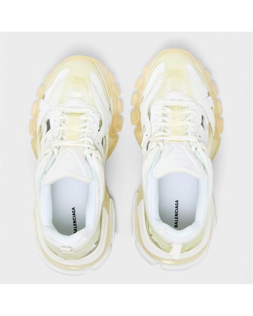 Balenciaga White Platform Sneakers