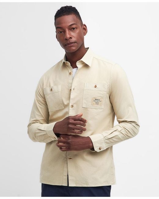 Barbour Natural Long-Sleeved Shirt for men
