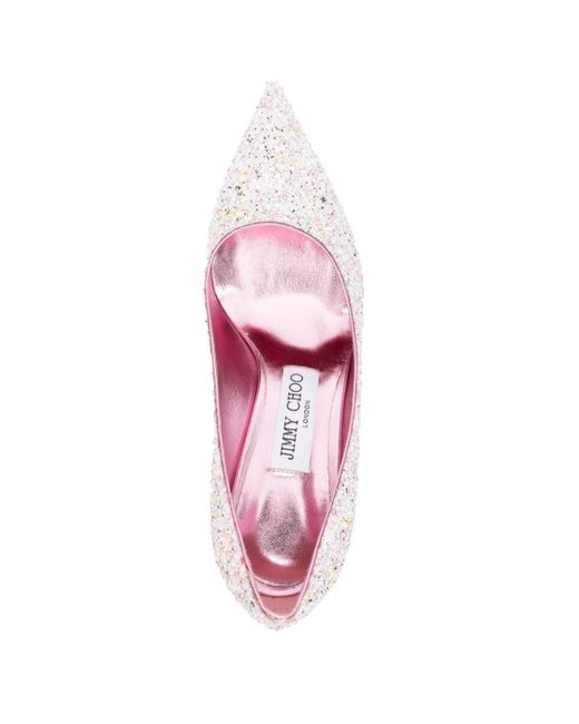 Jimmy Choo Pink 65Mm Love Pumps