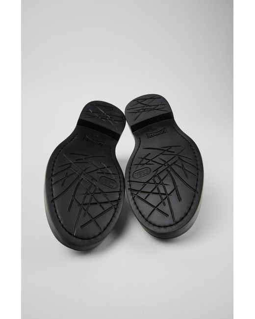 Camper Black Dean Round-Toe Loafers for men