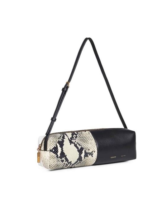 Khaite Metallic Kye Paneled Shoulder Bag
