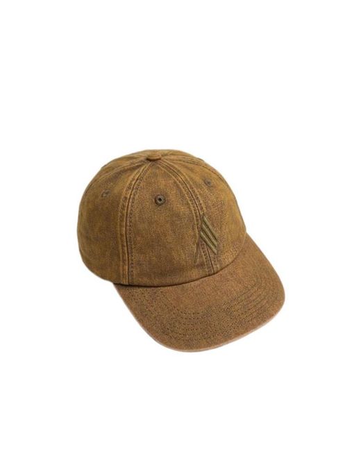 The Attico Brown Logo Baseball Cap