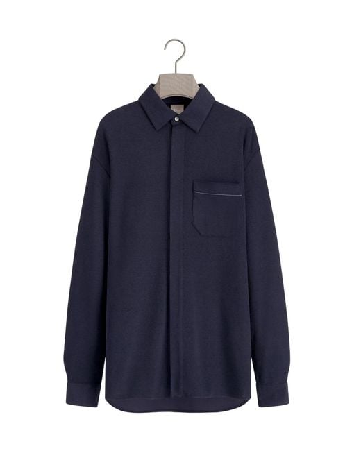 Dior Blue Shirt, Regular Fit for men