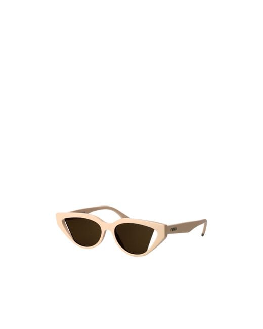 Fendi Multicolor Eyewear Cat-Eye Frame Sunglasses