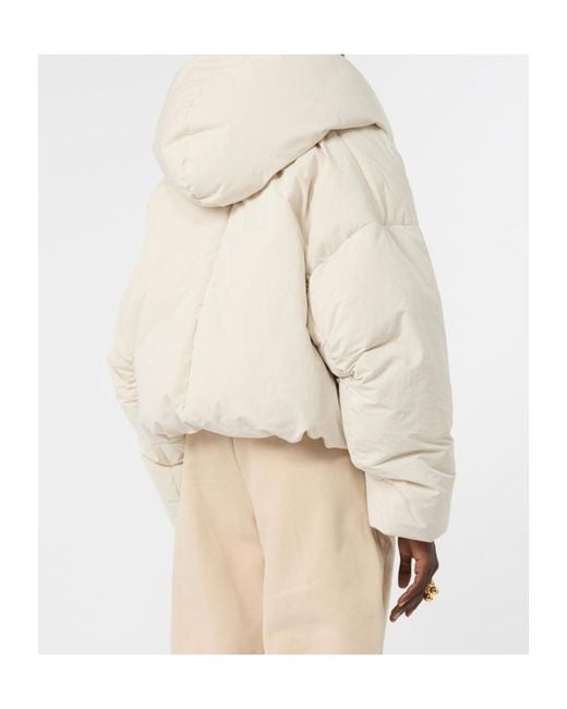 Sportmax Natural Long-Sleeved Padded Jacket