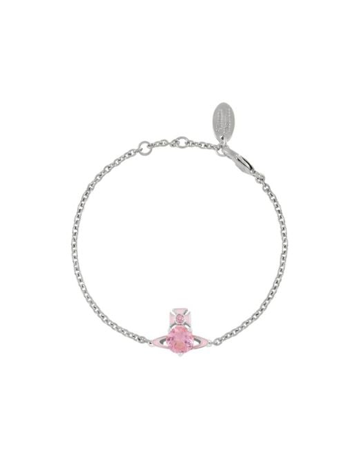Vivienne Westwood Metallic Millie Orb Pendant Bracelet