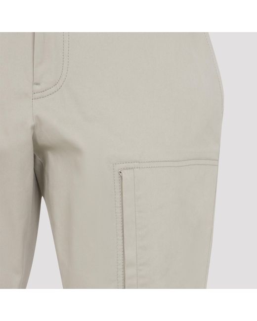 Brioni Gray Sanremo Multiple-Pocket Trousers for men