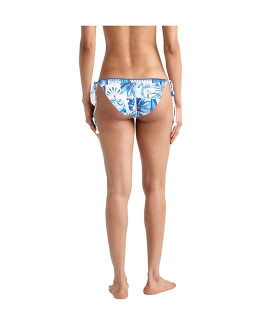 Farm Rio Blue Printed Bikinis