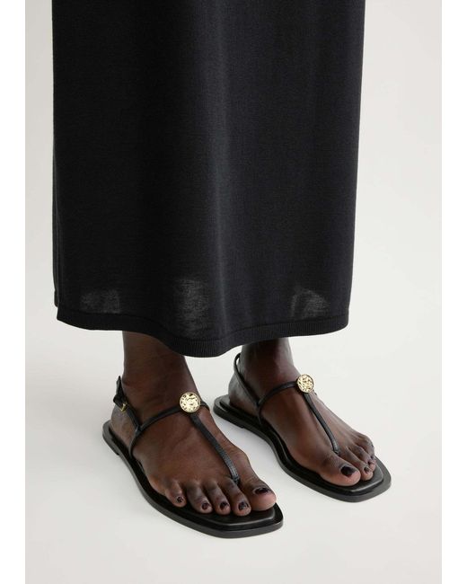 Totême Multicolor Totême T-Strap Sandals