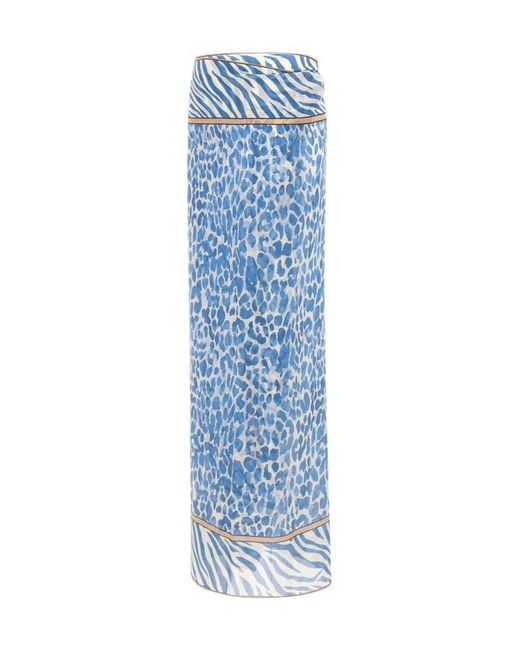 Mc2 Saint Barth Blue "Thaiti" Long Sarong