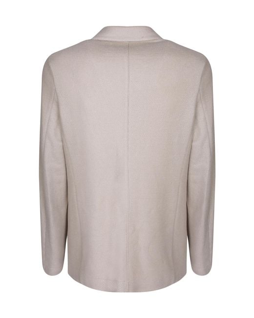 Harris Wharf London Brown Single-Breasted Jacket for men