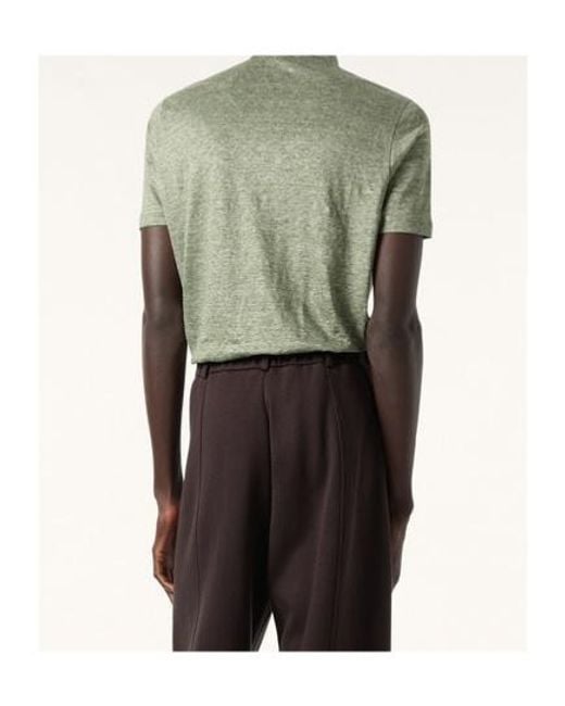 Loro Piana Green Polo Shirt for men