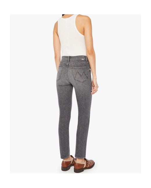 Mother Gray The Dazzler Hover Jeans