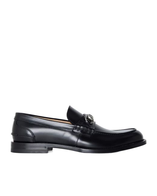 Gucci Black Teranze Loafer Sn62 for men