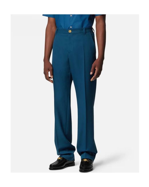 Versace Blue Jogger Pants for men
