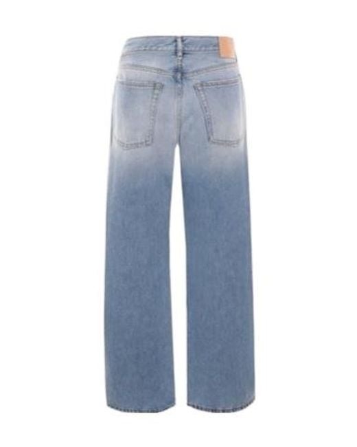 Acne Blue Regular Fit Jeans