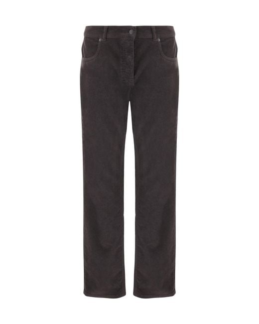 The Row Gray Casual Pants With Belt Loops