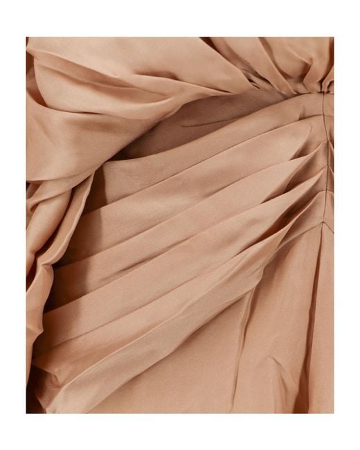Zimmermann Brown Lace-Up Dress