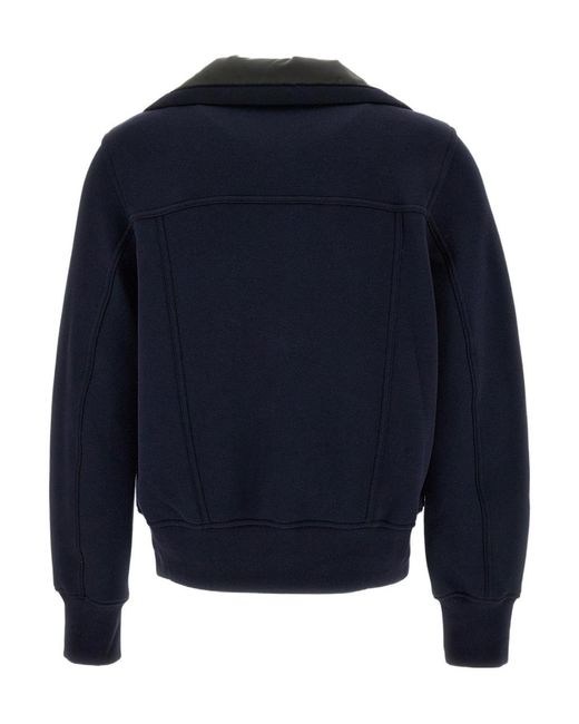 Sacai Black Long-Sleeve Casual Jacket