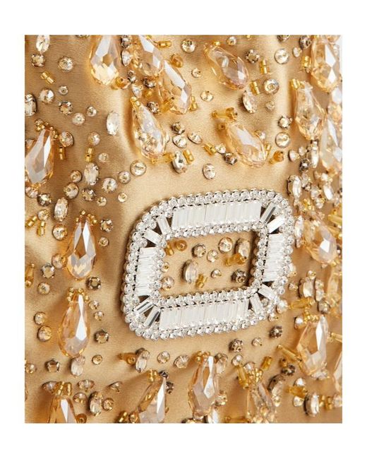 Roger Vivier Natural Pilgrim Mini Bag