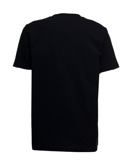 MSGM Black An Open-Necked Shirt