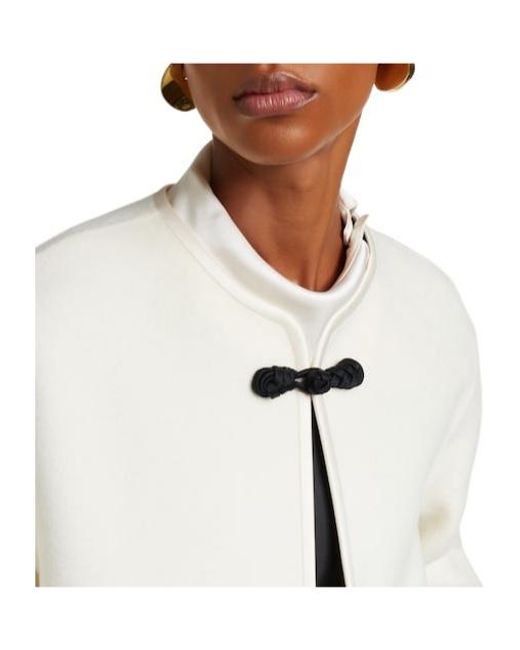 Rohe White Wool And Cashmere Jacket
